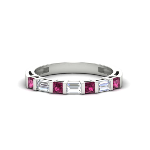 princess-diamond-and-baguette-pink-sapphire-bar-set-wedding-band-in-white-gold-FD11342BGSADRPI-NL-WG