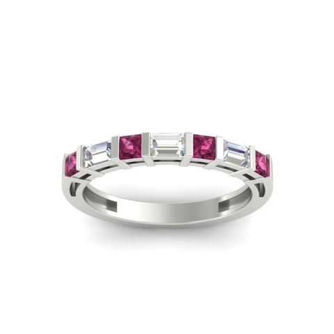 princess-diamond-and-baguette-pink-sapphire-bar-set-wedding-band-in-white-gold-FD11342BGSADRPIANGLE5-NL-WG