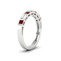 Thumbnail 66 - princess-diamond-and-baguette-ruby-bar-set-wedding-band-in-white-gold-FD11342BGRUDRANGLE2-NL-WG