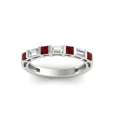 princess-diamond-and-baguette-ruby-bar-set-wedding-band-in-white-gold-FD11342BGRUDRANGLE5-NL-WG
