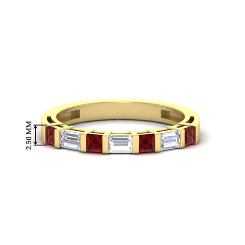 princess-diamond-and-baguette-ruby-bar-set-wedding-band-in-yellow-gold-FD11342BGRUDR-NL-YG-HW