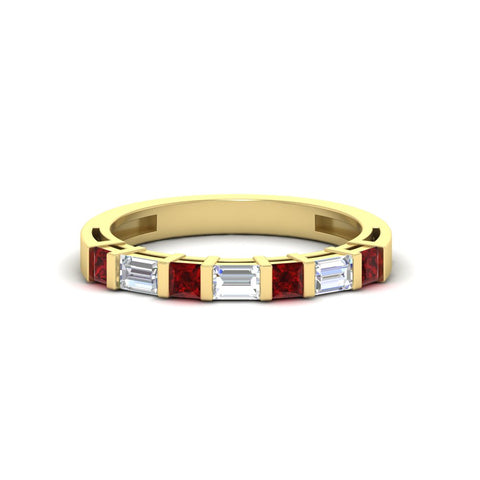 princess-diamond-and-baguette-ruby-bar-set-wedding-band-in-yellow-gold-FD11342BGRUDR-NL-YG