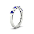 Thumbnail 48 - princess-diamond-and-baguette-sapphire-bar-set-wedding-band-in-white-gold-FD11342BGSABLANGLE2-NL-WG