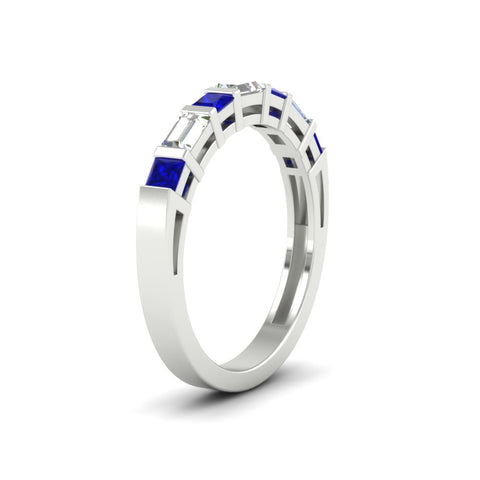 princess-diamond-and-baguette-sapphire-bar-set-wedding-band-in-white-gold-FD11342BGSABLANGLE2-NL-WG