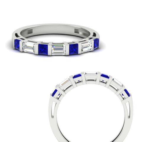 princess-diamond-and-baguette-sapphire-bar-set-wedding-band-in-white-gold-FD11342BGSABLANGLE3-NL-WG