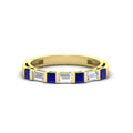 Thumbnail 80 - princess-diamond-and-baguette-sapphire-bar-set-wedding-band-in-yellow-gold-FD11342BGSABL-NL-YG
