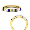 Thumbnail 81 - princess-diamond-and-baguette-sapphire-bar-set-wedding-band-in-yellow-gold-FD11342BGSABLANGLE3-NL-YG