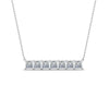 Load image into Gallery viewer, princess-diamond-horizontal-bar-pendant-in--FDPD8420-NL-WG
