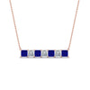 Load image into Gallery viewer, princess-diamond-horizontal-bar-pendant-with-blue-sapphire-in-FDPD8420GSABL-NL-RG