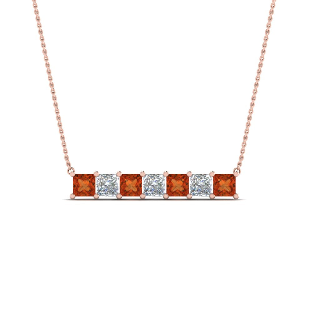 princess-diamond-horizontal-bar-pendant-with-orange-sapphire-in-FDPD8420GSAOR-NL-RG