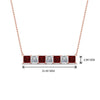 Load image into Gallery viewer, princess-diamond-horizontal-bar-pendant-with-ruby-in-FDPD8420GRUDR-NL-RG