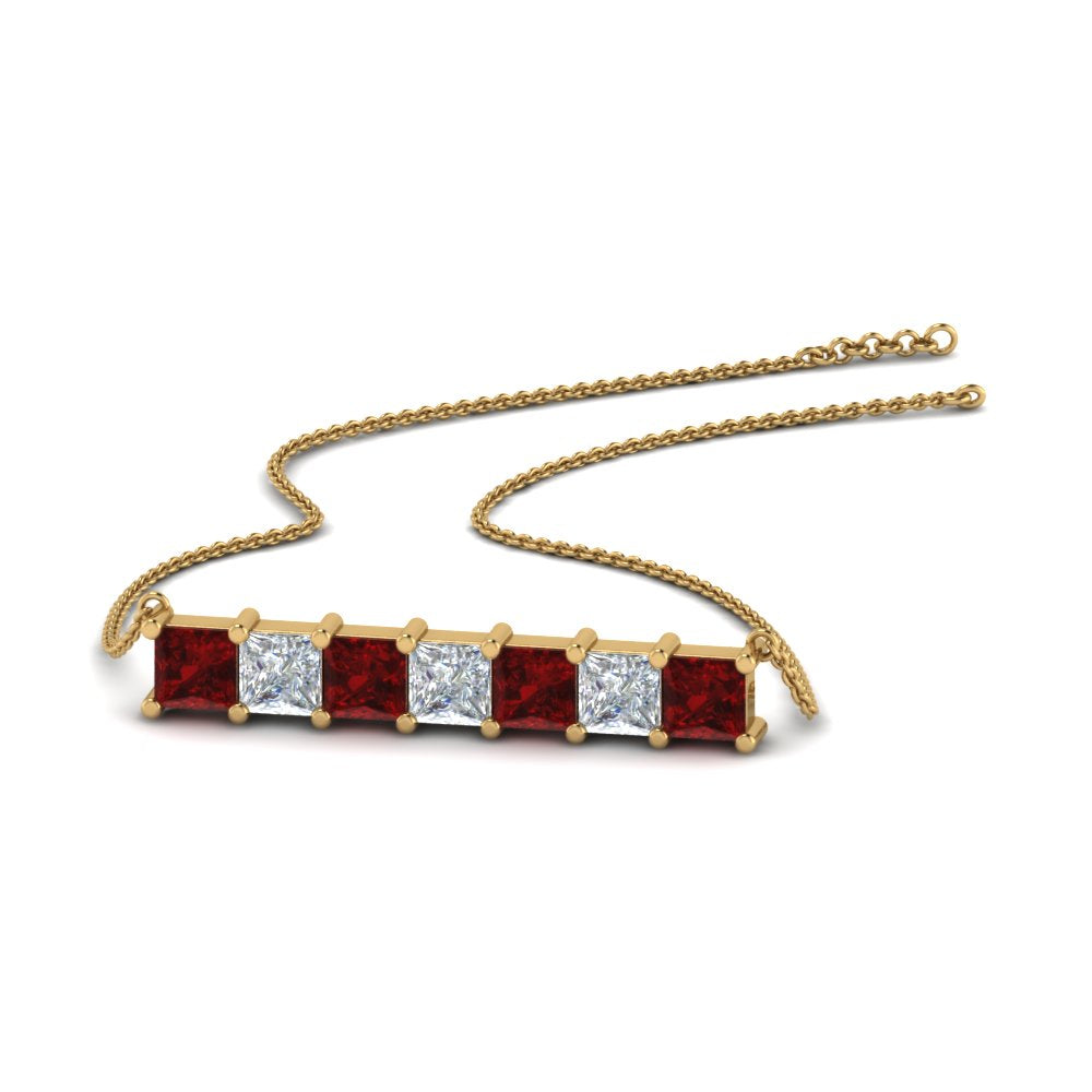 princess-diamond-horizontal-bar-pendant-with-ruby-in--FDPD8420GRUDR-NL-YG