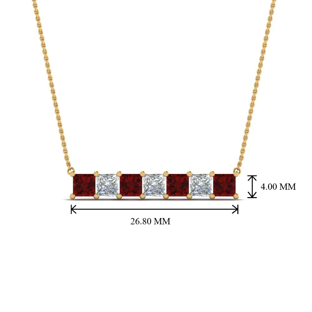 princess-diamond-horizontal-bar-pendant-with-ruby-in--FDPD8420GRUDR-NL-YG