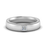 Load image into Gallery viewer, princess-mens-comfort-fit-diamond-band-in-white-gold-fd123214prr-nl-wg
