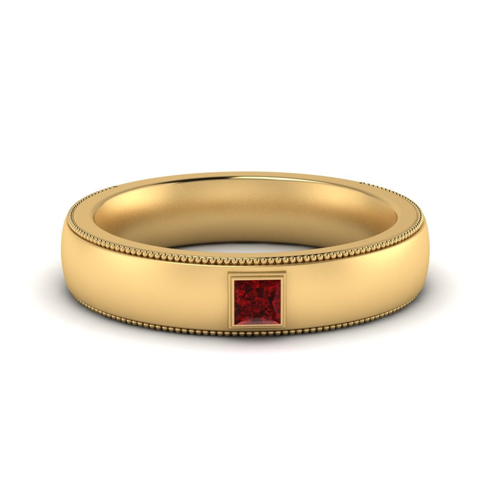 princess-mens-comfort-fit-ruby-band-in-yellow-gold-fd123214prrgrudr-nl-yg