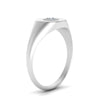 Load image into Gallery viewer, Single Diamond Signet Ring