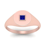 Load image into Gallery viewer, Single Diamond Signet Ring
