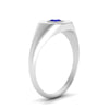 Load image into Gallery viewer, Single Diamond Signet Ring