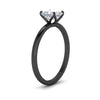 Load image into Gallery viewer, Princess Cut Tulip Solitaire Engagement Ring