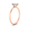Load image into Gallery viewer, Princess Cut Tulip Solitaire Engagement Ring