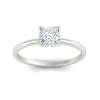 Load image into Gallery viewer, Princess Cut Tulip Solitaire Engagement Ring