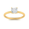 Load image into Gallery viewer, Princess Cut Tulip Solitaire Engagement Ring