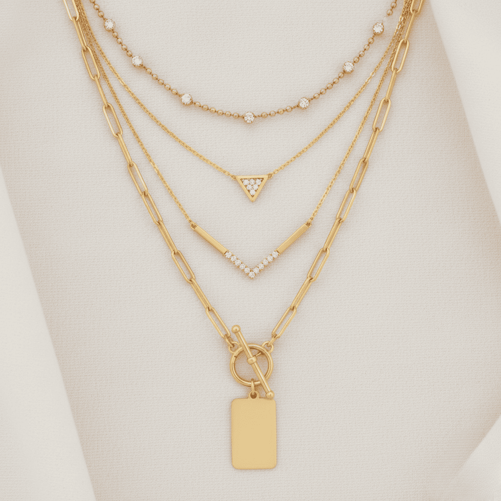 Necklace Stacking for Parties or Events