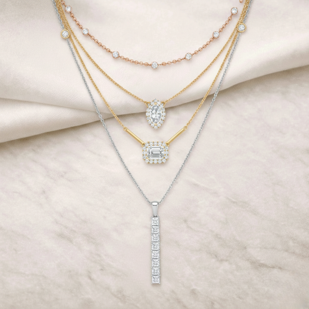 Chain Stack Looks How to Stack Necklaces, Complete Layering Guide with Styling Tips ...