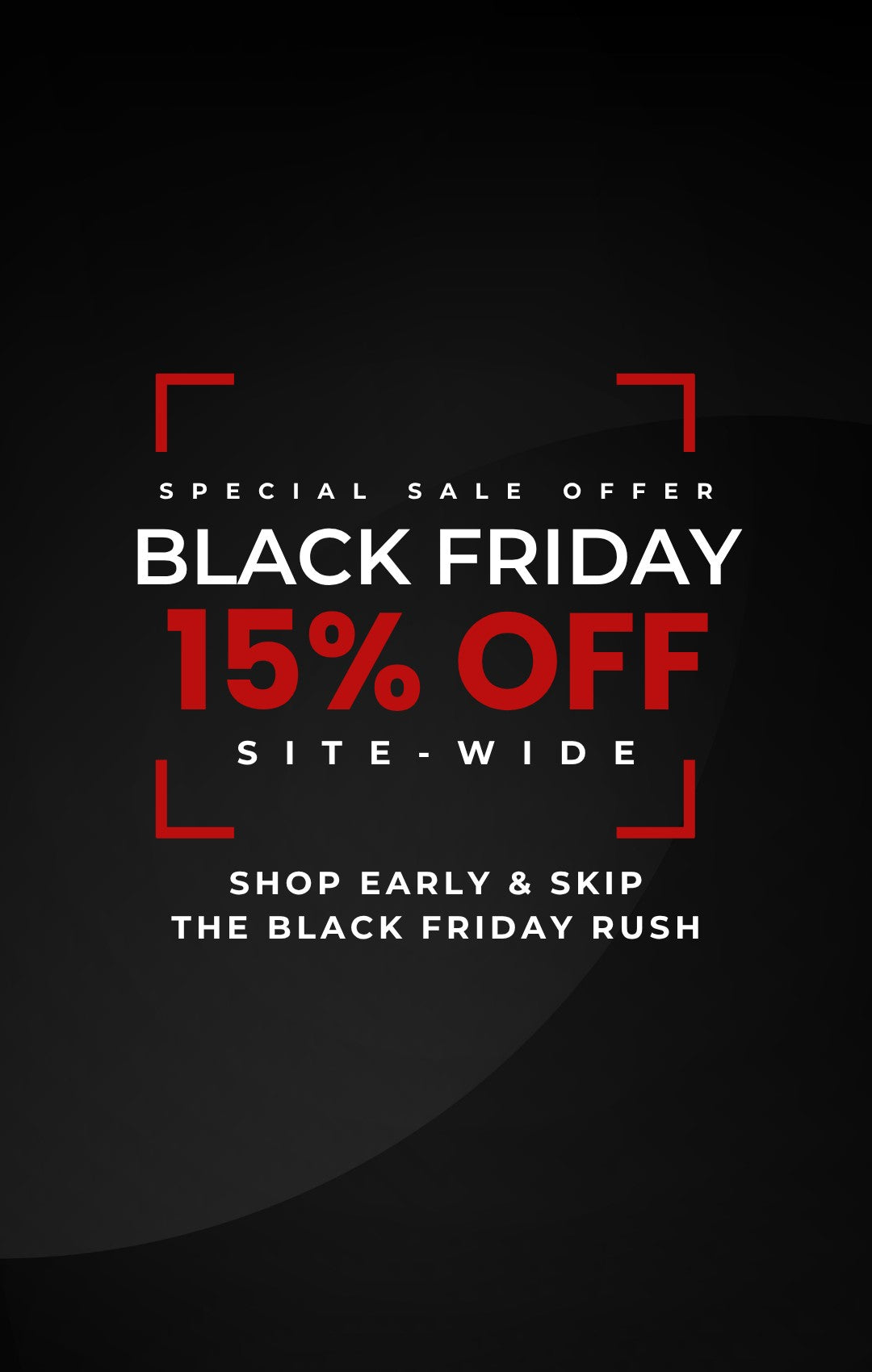Black Friday Sale