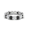 Load image into Gallery viewer, Women's 3 Ct Round Cut Common Prong Eternity Ring