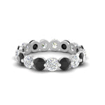 Load image into Gallery viewer, Single Prong Diamond Eternity Ring 3 Carat
