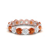 Load image into Gallery viewer, Women's 3 Ct Round Cut Common Prong Eternity Ring
