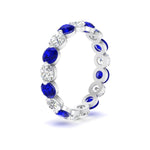 Load image into Gallery viewer, Single Prong Diamond Eternity Ring 3 Carat