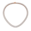 Load image into Gallery viewer, prong-set-20.50-carat-tennis-diamond-necklace-in-FDNK11334-(0.20CT)ANGLE1-NL-RG