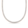 Load image into Gallery viewer, prong-set-20.50-carat-tennis-diamond-necklace-in-FDNK11334-(0.20CT)ANGLE1-NL-RG
