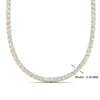 Load image into Gallery viewer, prong-set-20.50-carat-tennis-diamond-necklace-in-FDNK11334-(0.20CT)ANGLE1-NL-YG