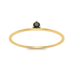 Load image into Gallery viewer, prong-set-round-thin-black-diamond-ring-in-yellow-gold-FD9391RORGBLACK-NL-YG.jpg
