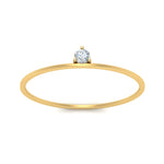 Load image into Gallery viewer, prong-set-round-thin-diamond-ring-in-yellow-gold-FD9391ROR-NL-YG.jpg
