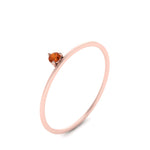 Load image into Gallery viewer, prong-set-round-thin-orange-sapphire-stackable-ring-in-rose-gold-FD9391RORGSAOR-NL-RG.jpg
