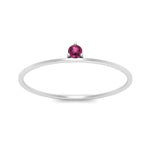 Load image into Gallery viewer, prong-set-round-thin-pink-sapphire-stackable-ring-in-white-gold-FD9391RORGSADRPI-NL-WG.jpg
