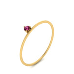 Load image into Gallery viewer, prong-set-round-thin-pink-sapphire-stackable-ring-in-yellow-gold-FD9391RORGSADRPI-NL-YG.jpg
