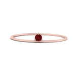 Load image into Gallery viewer, prong-set-round-thin-ruby-ring-in-rose-gold-FD9391RORGRUDR-NL-RG.jpg
