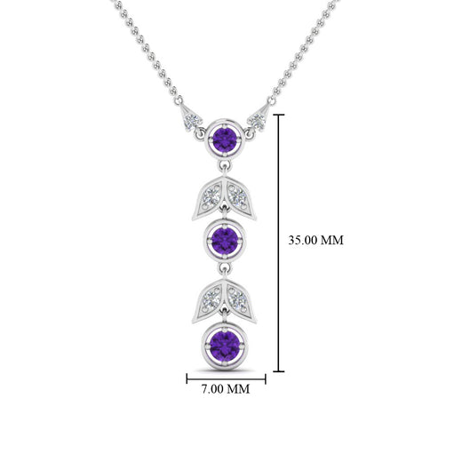 purple-topaz-petal-diamond-drop-necklace-in-FDPD8598GVITOANGLE2-NL-WG