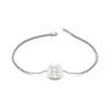 Load image into Gallery viewer, Alphabet disc diamond bracelet