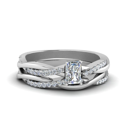 radiant-cut-Infinity-twist-diamond-matching-bridal-set-in-14K-white-gold-FD8253RA-NL-WG