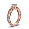 Load image into Gallery viewer, radiant-cut-antique-filigree-diamond-ring-in-14K-rose-gold-FDENS3543RARANGLE2-NL-RG_0c8e00c4-d601-479e-8c4e-38bd257ed0f8