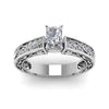 Load image into Gallery viewer, radiant-cut-antique-filigree-diamond-ring-in-14K-white-gold-FDENS3543RARANGLE5-NL-WG_1ff964ca-a4f0-4c9c-bee7-d4639effb9d7