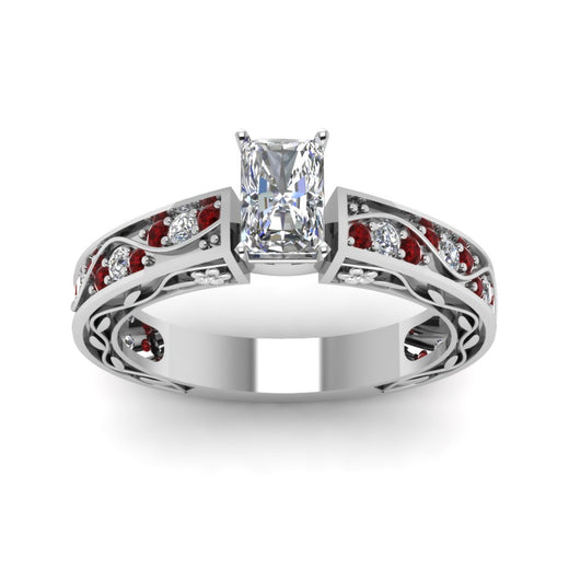 radiant-cut-antique-filigree-diamond-ring-with-ruby-in-14K-white-gold-FDENS3543RARGRUDRANGLE5-NL-WG_3ab01008-52b9-478a-8c4d-990e43ba8b9b