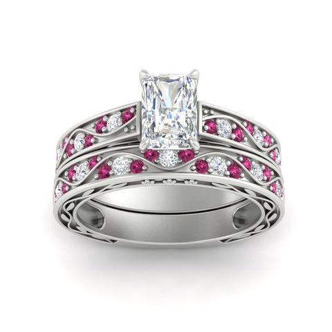 radiant-cut-antique-filigree-pink-sapphire-bridal-ring-set-in-white-gold-fdens3543ragsadrpiangle5-nl-wg.jpg