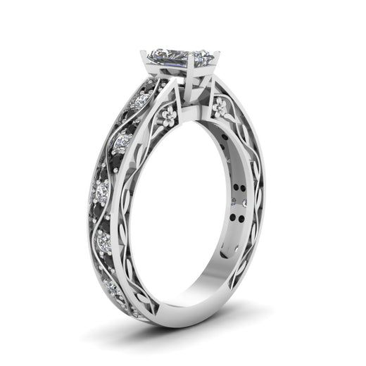radiant-cut-antique-filigree-ring-with-black-diamond-in-14K-white-gold-FDENS3543RARGBLACKANGLE2-NL-WG_5186165b-d6bc-4266-8953-91adab2ab370